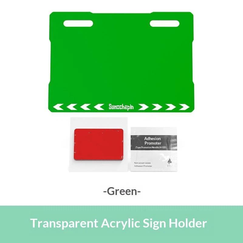 Universal Transparent Acrylic Motorcycle License Plate Frame - Clear Rear License Plate Holder Mount for Motorcycle Accessories