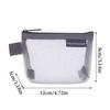 Key Lipstick Mesh Coin Purse Three-dimensional Small Item Storage Coin Bag Nylon Card Holder Office