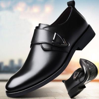 Chaussures Formelles pour Hommes à la Mode Cuir Automne Nouveaux Produits Hommes Oxfords Respirantes Britanniques Affaires Jeunesse Cuir Chaussures Décontractées