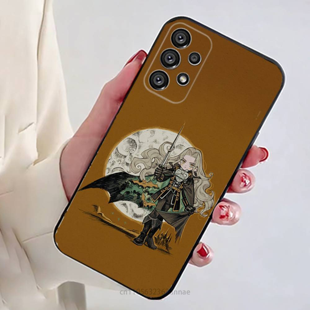 C-Castlevania series Phone Case for Samsung Galaxy A73,23,53,33,14,24,13,72,22,52,32,54,A34 Soft Cover Samsung A21S