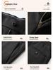 Herren Business Casual Hose mit schwarzem Samtfutter: Herbst-Winter Formeller Anzug Trend.