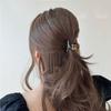Printing Geometric Korean Style Barrette Women Hair Accessories Small Hair Claw Cute Hairpin