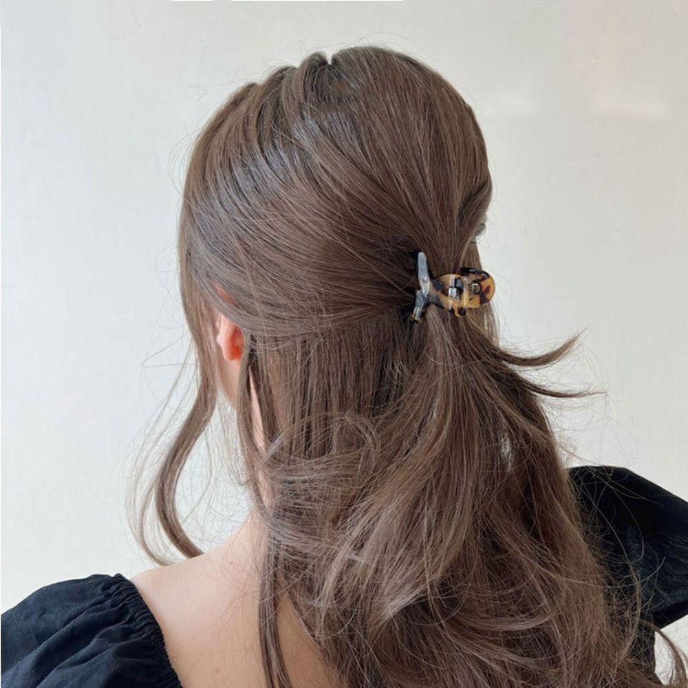 Acetate Hair Catch Clip Women Hair Accessories Cute Hairpin Korean Style Barrette Small Hair Claw