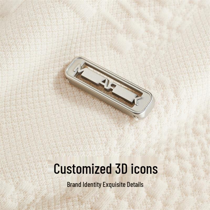 Mark Fairwhale Men's Textured Jacquard Stand Collar Half-Zip Sweatshirt