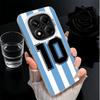 Futbolowy Numer 7 10 19 Odporne na Wstrząsy Etui na Telefon dla Xiaomi Redmi Note 15 14 13 12 Pro Plus 11 11S 11T 5G Pokrowiec Anty Upadkowe Fundas