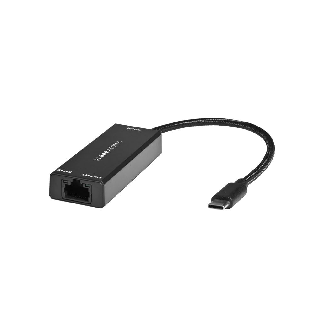 Planex Wired LAN Adapter USB-Type-C Multi-Gigabit (2.5Gbps) USBC-LAN2500R3