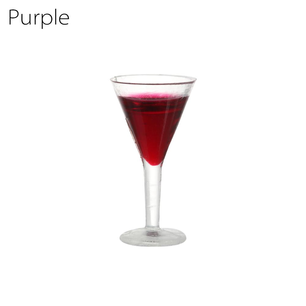 Mini Fruit Tea Cocktail Doll DIY Resin Scene Model Miniature Food Play Set Toy Doll Decoration DollHouse Accessories