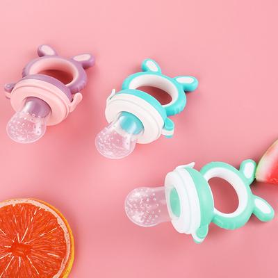 Feeder Teat Pacifier Bottles Nipple Baby Nibbler Nipples Feeder Baby Rabbit Fresh Kids Fruit