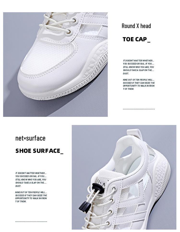 Breathable Women's Soft-Soled Sneakers - 2024 Summer Style, Non-Slip, Comfortable Casual Running Sports Shoes