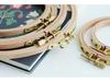 Handmade DIY Embroidery Tool Set with Hoop, Frame, and Stand