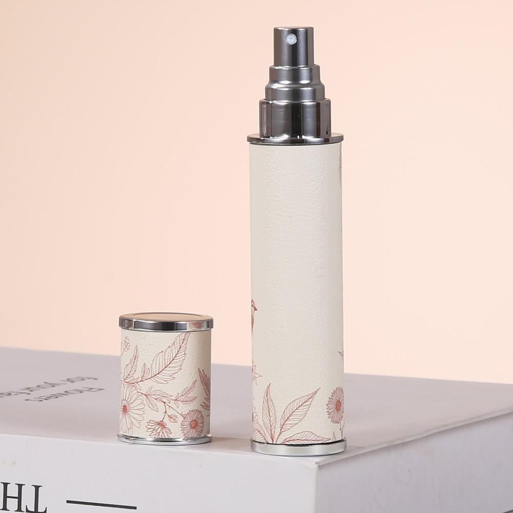Mini-Parfümflasche aus Leder, nachfüllbarer Parfümzerstäuber für Reisen, Kosmetikspender