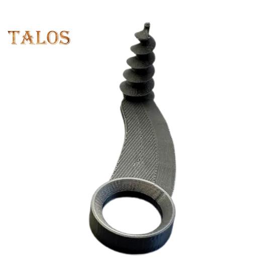 

Спиральный слайсер для картофеля, спиралей, огурцов, овощей, ручная ломтерезка, ручной спиральный режущий инструмент, кухонные принадлежности для приготовления спиралей из картофеля L чёрный