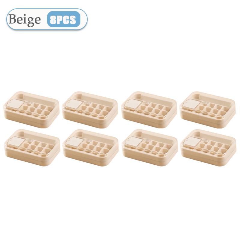 1-10 STÜCK 15 Fächer Eiswürfelform mit Deckelbehälter Leichte Entnahme Eisbox Getränk Sommer Eisbereiter für Zuhause Küche Bar Eisbox