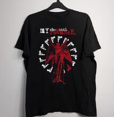 Heißes My Chemical Romance Schwarzes Baumwoll-T-Shirt Größe S bis 5XL Unisex
