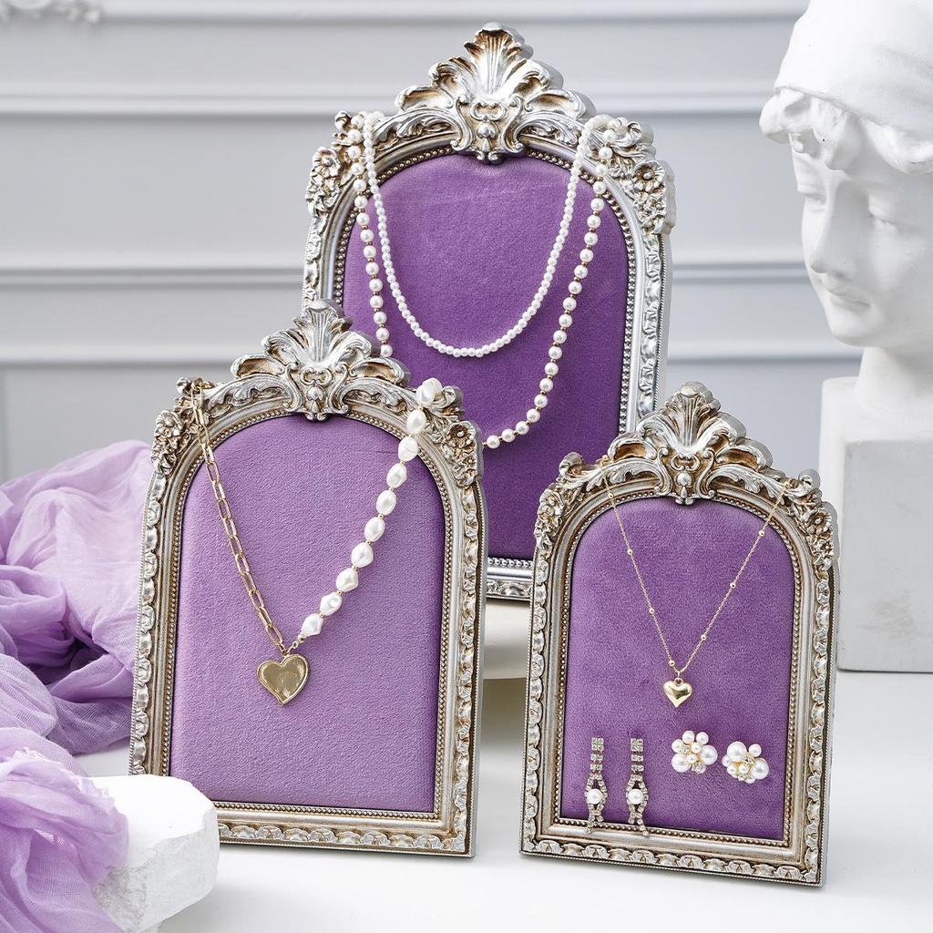Resin Photo Frame Jewelry Display and Storage Stand