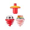 Light Up Music Spring Football Spinner For Kids Parentchild Interactive Toy