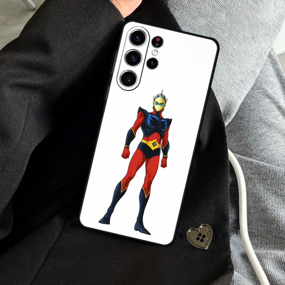 UFO Robot G-Goldoraes Handyhülle Für Samsung Galaxy S26 S25 S24 S23 S22 S21 S20 Plus Ultra Limited Weich Schwarz