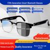 Smart AI Photochromic Bluetooth Glasses for Driving, Photography, and Calls