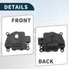 HVAC Heater Blend Air Door Control Actuator Replacement for Ford C-Max Durable No.8L8Z19E616C | Air Door Actuator 2 Pcs for Lincoln Mark
