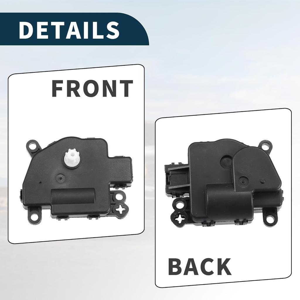 HVAC Heater Blend Air Door Control Actuator Replacement for Ford C-Max Durable No.8L8Z19E616C | Air Door Actuator 2 Pcs for Lincoln Mark