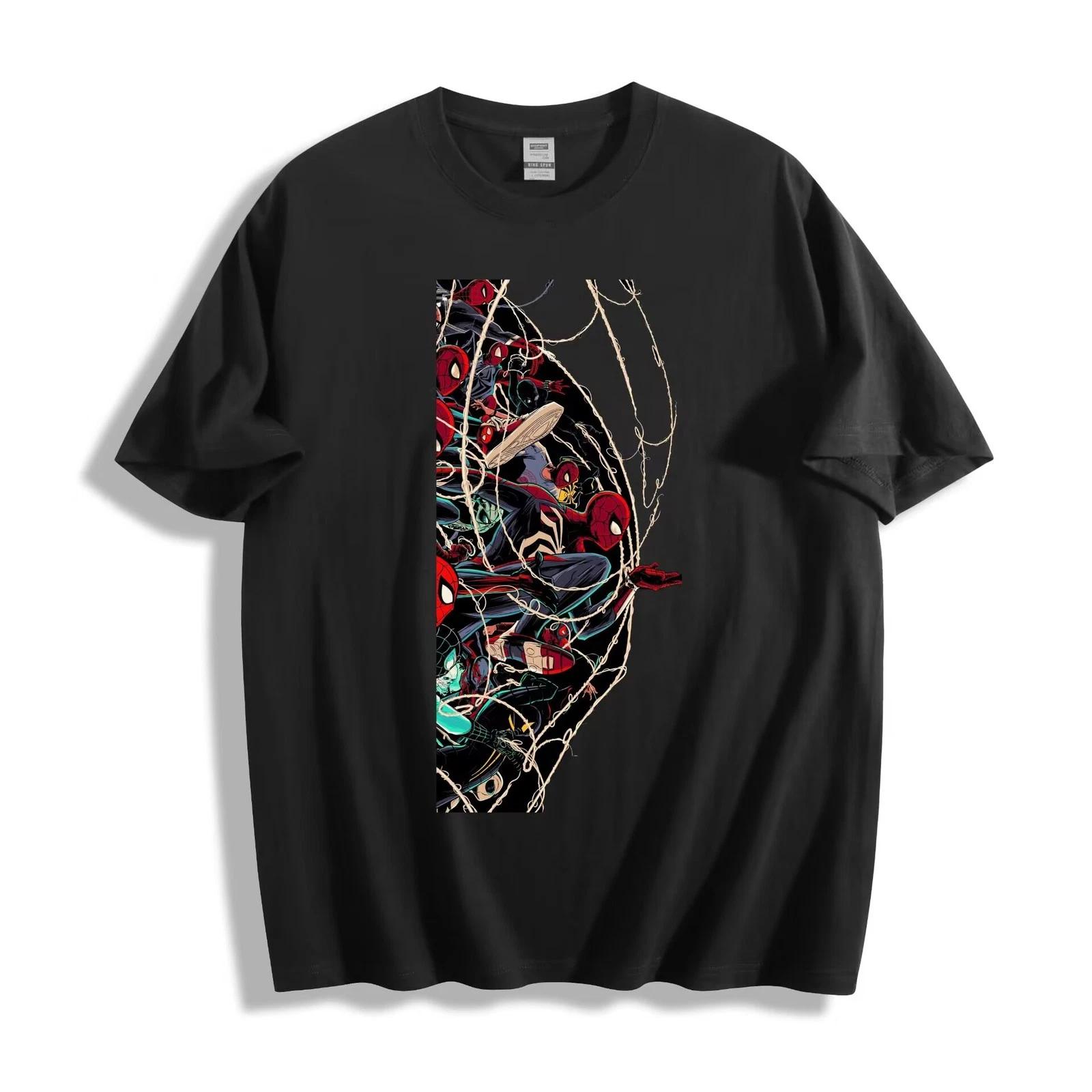 Spider Man Leap City T Shirt Red Superhero Design Unisex Tee 2XL