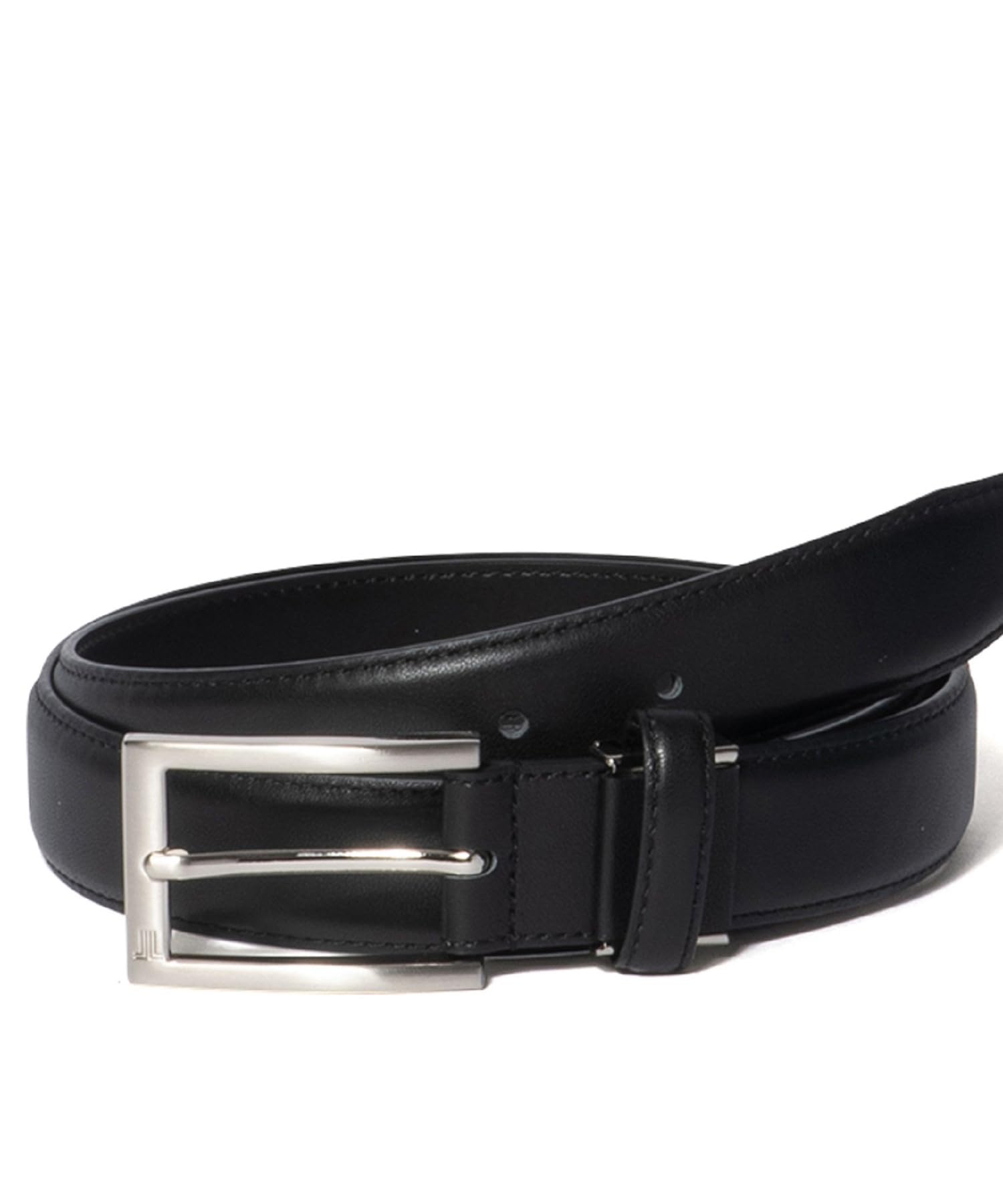 [Lanvin Collection] Smooth Leather Belt for Men - Simple, High-Quality Leather, Suitable for Business Occasions, Glossy Finish