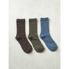 Monfoot Men S Long Neck SockS  Set Of 3  Color