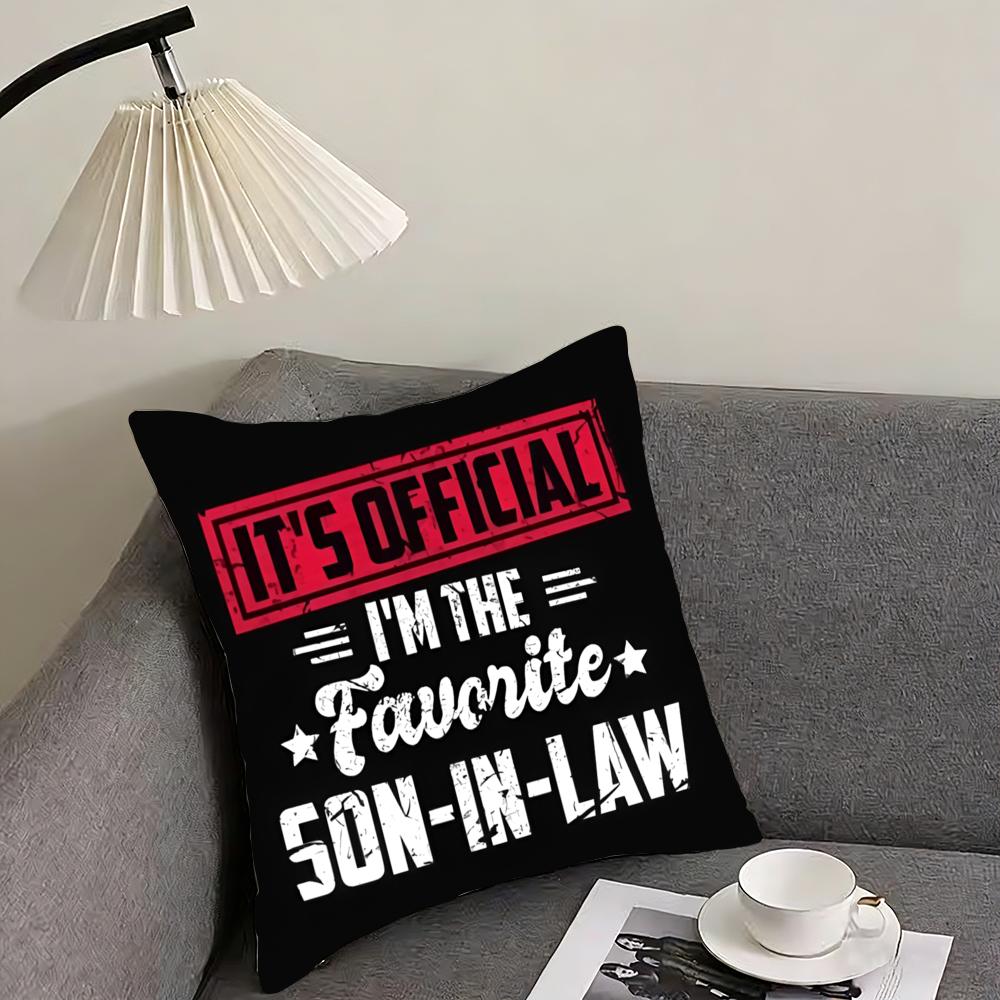 THE FAVORITE SONINLAW Cushion Cover Pillowcase Ultra Soft Skin Friendly Fabric Cloud Like Comfort Concealed Zipper