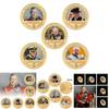 Stunning British King Charles Commemorative Coin Collection In Gift Box