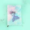 Quaderno Morbido A5 Coda di Sirena con Paillettes - 80 Fogli Diario Regalo Cartone Animato