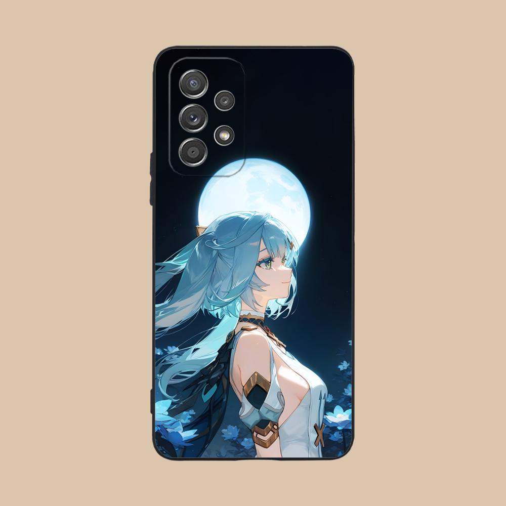 Game GI Faruzan Matte TPU Mobile Phone Case for Samsung Galaxy M55 54 42 35 34 33 32 23 22 15 14 13 12 F55 5G Colorful Cover