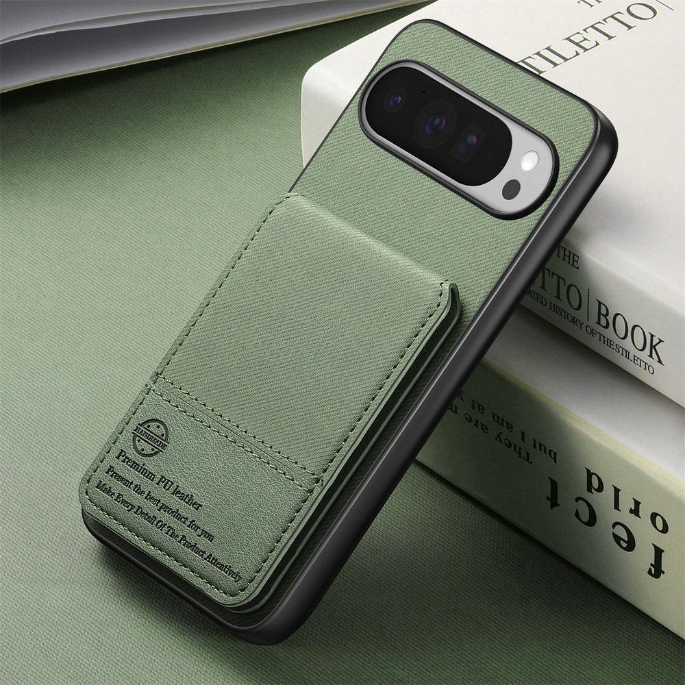 Portable Wallet Card Slot Leather Bracket Shockproof Case For Google Pixel 10 9 Pro XL 9 A Fall Prevention Durable Protect Cover