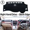 For Toyota Alphard Vellfire 20 AH20 2008-2014 High Quality Dashboard Mat Dashmat Cover Pad Sunshade Carpet Accessories