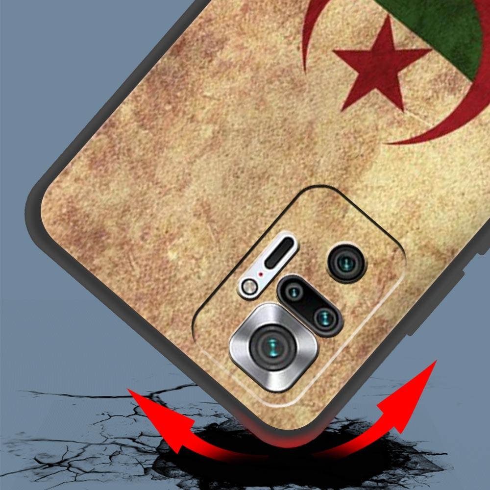 Phone Case For Xiaomi Redmi Note 14 13 12 Pro Plus 5G 9S 9 10 11 4G 14C 13C 12C 10C 9C 9A Algeria Passport Soft Cover