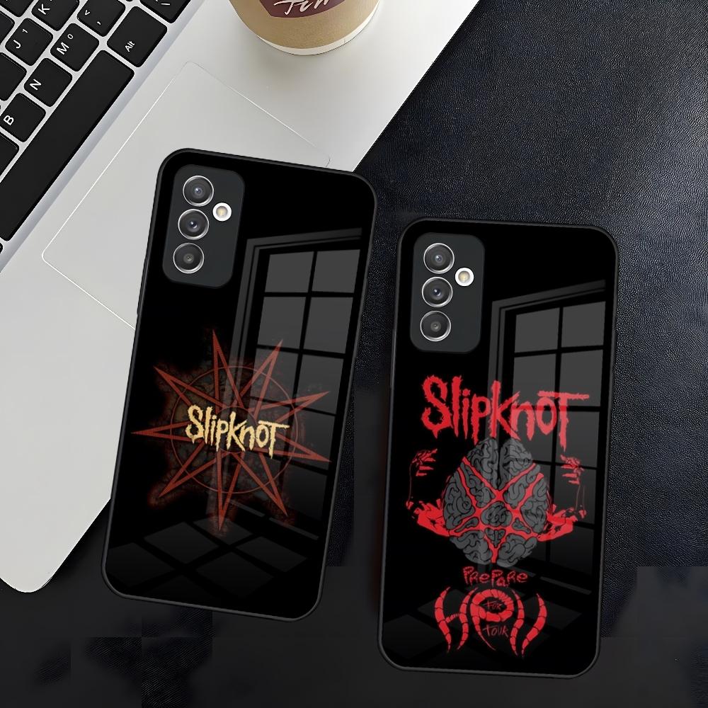 S-Slipknot Popular Band Phone Case for Samsung A15 A25 A35 A55 A14 A12 A22 A32 A52 A11 A21 A31 A51 A05 A24 A34 A54 A13 23 A33 A5