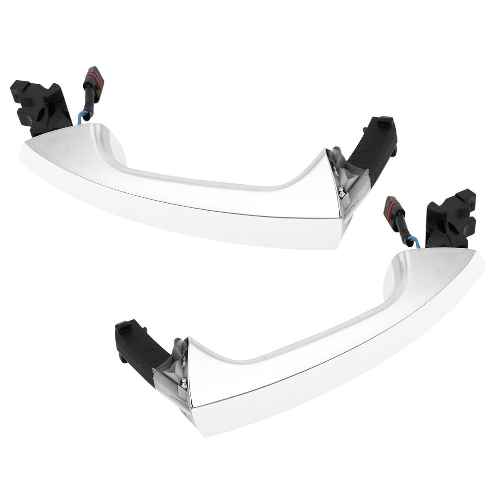 1 Pair Front Exterior Door Handle Fit for Mercedes Benz E Class C300 W204 2047601370 2047601470