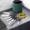 Rotating Knife Holder, Multifunctional Rotary Knife Holder, Removable Sticks, Cutlery, Utensils, Storage Tank, Kitchen Tool