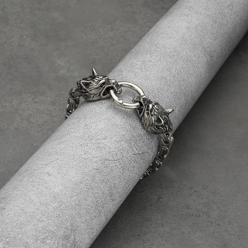 Men's Popular Stainless Steel Viking Bracelets Charm Cool Street Party Jewelry Gift