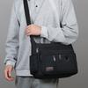 Bolsa Transversal de Lona Vintage para Homens - Bolsa de Ombro Estilosa Tote Mensageiro (Portátil Durável para Viagem e Uso Diário)
