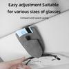 Car Visor Sunglasses Clip Strong Magnetic Eyeglass Holder for Vehicle Scratch-Free Storage for Sun Glasses Car Interior Accessory