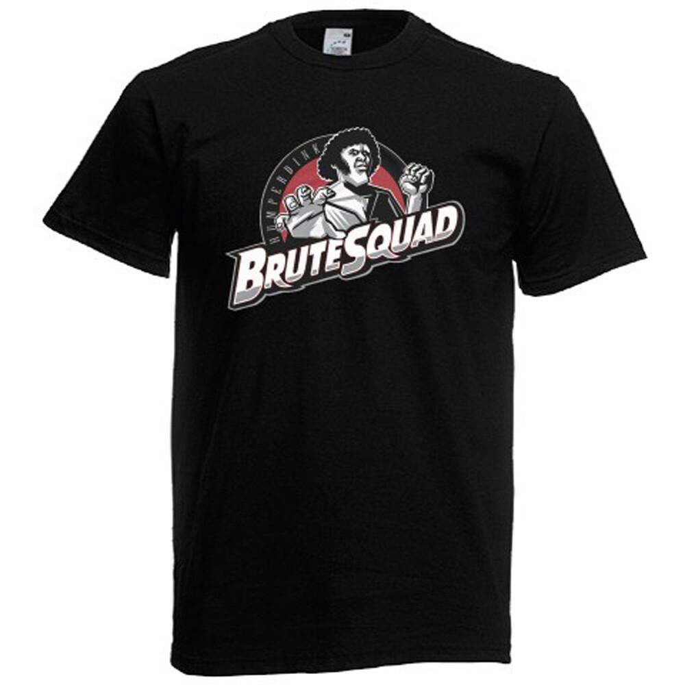 Andre The Giant Brute Squad Wrestling Logo Mens Black T-Shirt M
