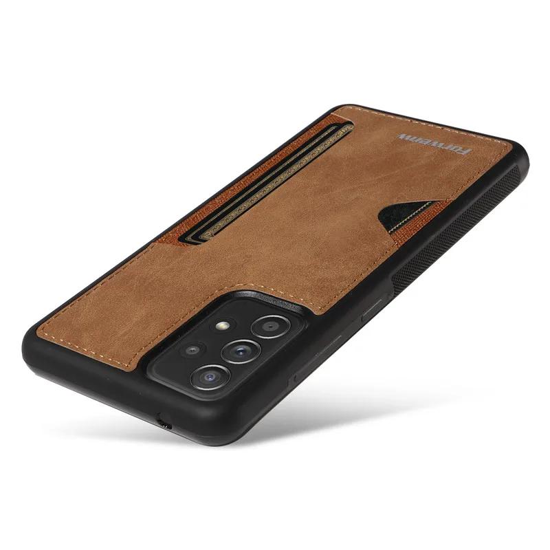 Luxury Leather Phone Case For Samsung S24 A12 A13 A04S A14 A20 A22S A23 A24 A32 A33 A34 A50S A51 A52 A53 A54 A70S A71 A72 A73