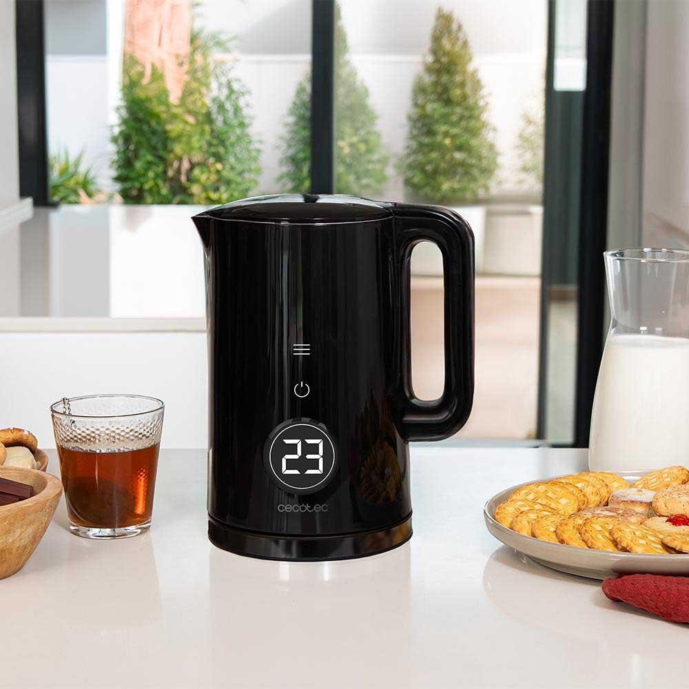 Cecotec Thermosense 600 Touch Neo Electric Kettle 2200W 1.7L Black/Silver