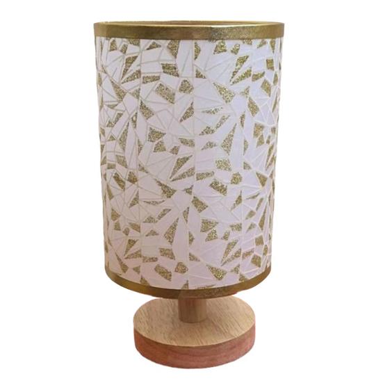 Small Table Lamp Bedside Light Flicker Free Soft Glow Eye Protection USB Warm LED Light Reading Lamp