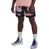Under Armour Curry Versa Mesh Quick-Dry Floral Print Loose Sports Shorts Men Shorts Black 1366635-002