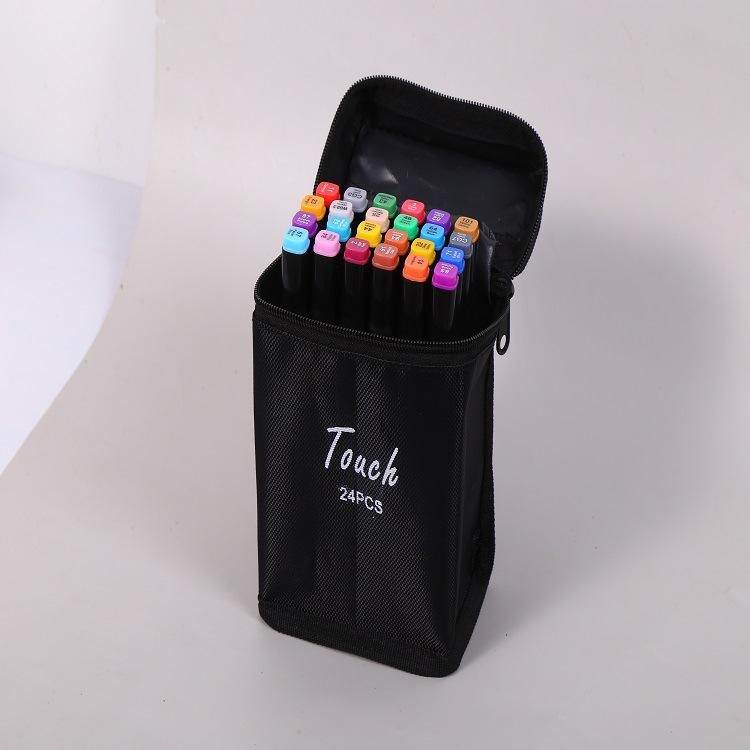 

Профессиональный набор маркеров с двумя наконечниками, 80 цветов, для студентов и детей