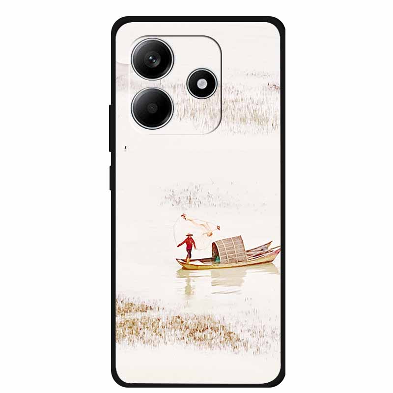 Lovely Case For Redmi Note 14 5G Cover Painted Cats Soft TPU Silicone Cover for Xiaomi Redmi Note 14 Pro Plus 5G Back Case Coque