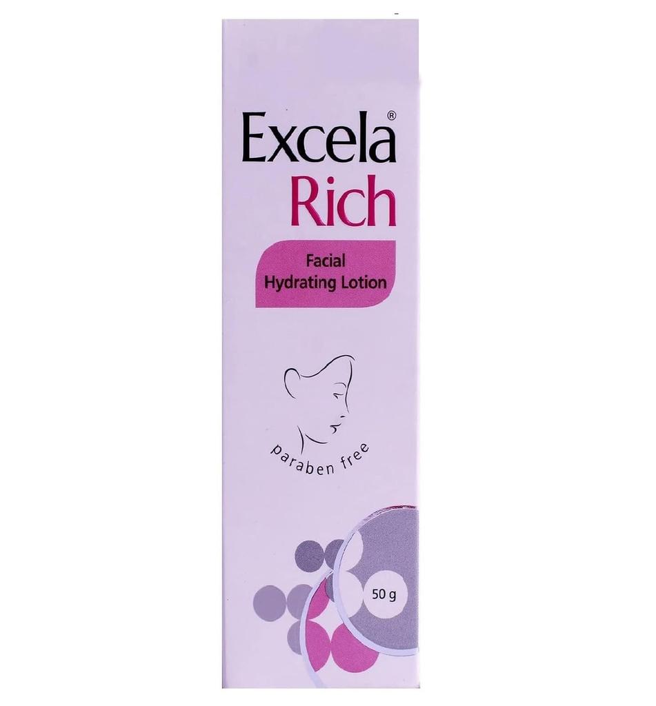 Cipla Excela Rich Facial Hydrating Lotion For Face & Neck | 50 G | Restores Skin Barrier, Deep Moisturizing Lotion For Radiant & Youthful Skin