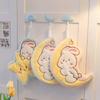 Quick-Dry Moon Rabbit Coral Fleece Hand Towel