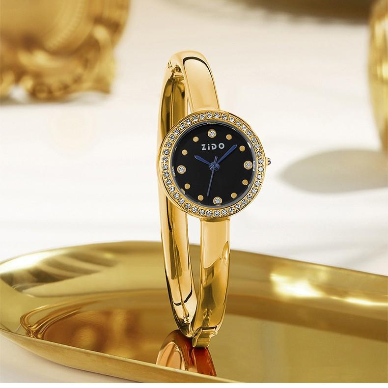 Four-Leaf Clover Bracelet Watch Round Exquisite Fashion Bracelet Type Women'S Quartz Watch E-Commerce